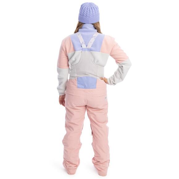 NWT Roxy Chloe Kim Insulated Waterproof Ski Snowboard Bib Pants Rose Pink Sz XS - Picture 13 of 13